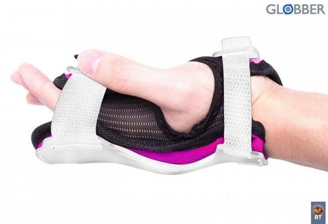540-110 Защита Globber Junior XXS нарукавники и наколенники Deep Pink