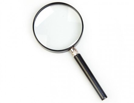 Лупа на ручке Veber 3x, 90 мм Лупа на ручке Veber 3x, 90 мм