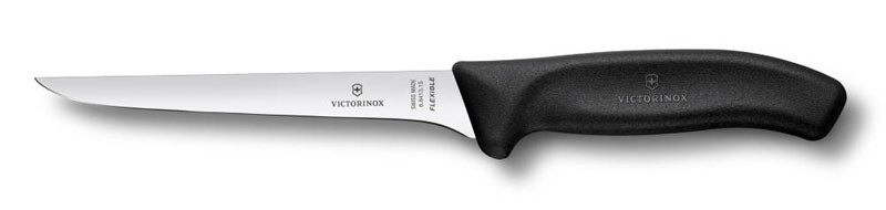 Нож обвалочный Victorinox SwissClassic, гибкое лезвие 15 см, чёрный Нож обвалочный Victorinox SwissClassic, гибкое лезвие 15 см, чёрный