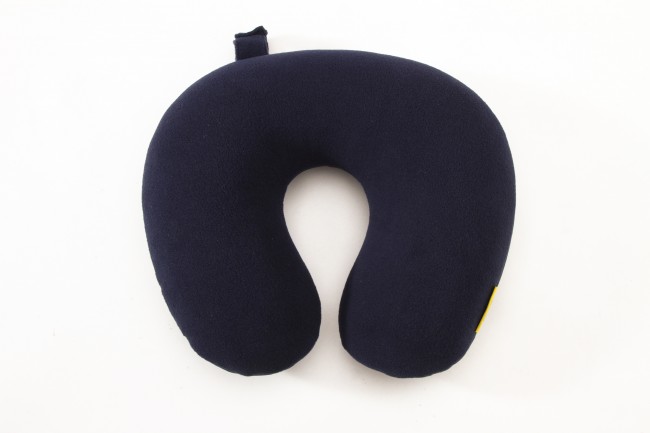 Подушка для путешествий с наполнителем из микробисера Travel Blue Micro Pearls Pillow, цвет темно-синий