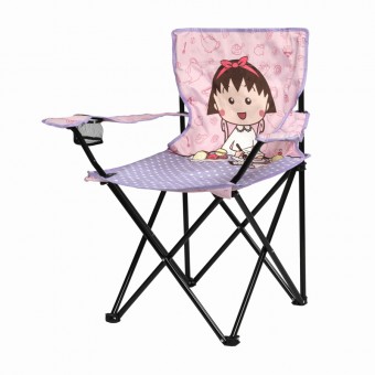 Кресло детское Anime раскладное, с подлокотниками, с подстаканником, Ш45*В75*Г45см, в Чехле  (1003Logo)