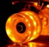 171207 Скейтборд Classic 26&quot; 68х19 Ywhj-28 пластик со светящимися колесами цвет оранжевый