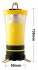 Фонарь походный Яркий Луч X5 желтый лам.:светодиод. 100lx AAx4