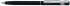 Шариковая ручка Pierre Cardin Easy. Корпус - алюминий, детали дизайна - сталь и хром. Цвет - черный.