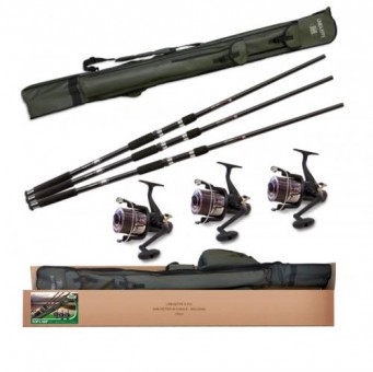 Набор Linea Effe Top Carp Combo 3: 3 удилища-3,6м+3 катушки Top Carp 60, в чехле Италия Набор Linea Effe Top Carp Combo 3: 3 удилища-3,6м+3 катушки Top Carp 60, в чехле Италия