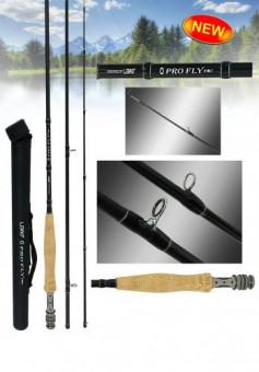 Штекерное удилище нахлыстовое PRO FLY - 2,77м., #6-7гр., 4 колена, карбон, в тубусе Штекерное удилище нахлыстовое PRO FLY - 2,77м., #6-7гр., 4 колена, карбон, в тубусе