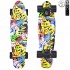 401G-С Скейтборд Y-Scoo Fishskateboard Print 22&quot; винил 56,6х15 с сумкой Cartoon