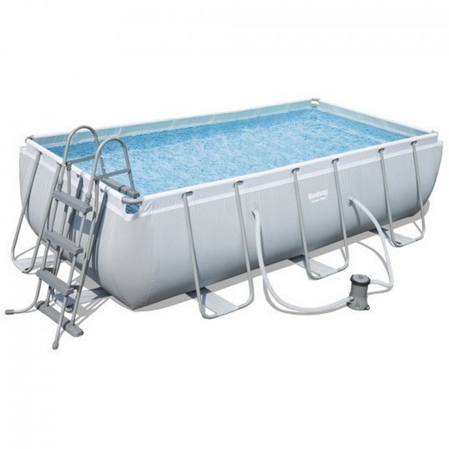 Бассейн на опорах 404х201х100см (фильтр-насос 2006 л/ч, лестница) Бассейн на опорах 404х201х100см (фильтр-насос 2006 л/ч, лестница)