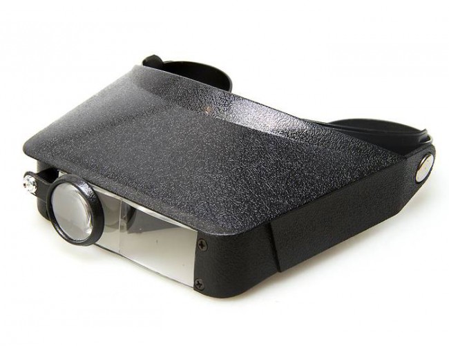 Лупа налобная Veber 1,8x/2,3x/3,7x/4,8x, 44х29 мм (L-23-1) Лупа налобная Veber 1,8x/2,3x/3,7x/4,8x, 44х29 мм (L-23-1)