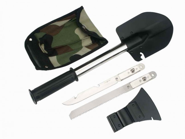 Лопата, топор, пила, нож   (набор)   (арт. T27)