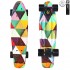 401G-T Скейтборд Y-Scoo Fishskateboard Print 22&quot; винил 56,6х15 с сумкой Triddent