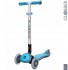 448-101 Самокат Globber Elite F My Free Fold up со светящейся платформой SKY Blue