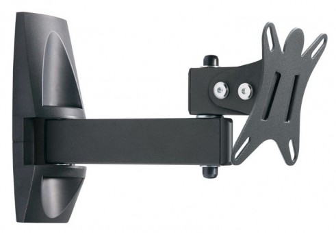 Кронштейн для телевизора Holder Lcds-5004 металлик 10"-26" макс. 25кг настенный поворот и наклон Кронштейн для телевизора Holder Lcds-5004 металлик 10"-26" макс. 25кг настенный поворот и наклон