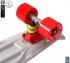 401-G Скейтборд Y-Scoo Fishskateboard 22&quot; винил 56,6х15 с сумкой Grey/red