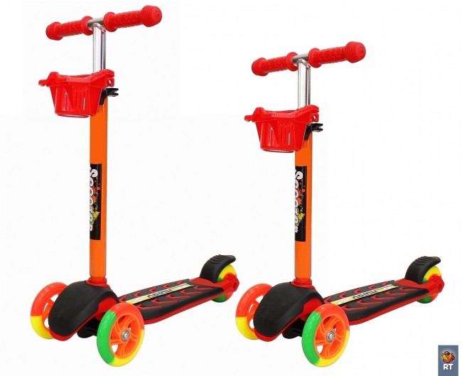 164в5 Самокат Midi Orion красный