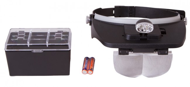 Лупа налобная Levenhuk Zeno Vizor H3 Лупа налобная Levenhuk Zeno Vizor H3