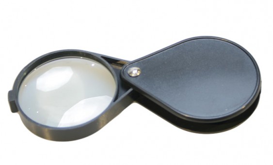 Лупа складная Veber 5x, 60 мм, черная