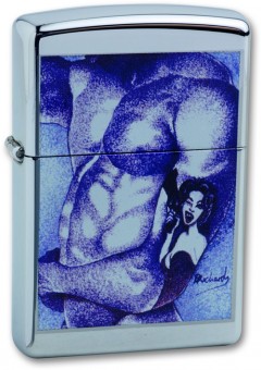 Зажигалка Zippo Classic с покрытием High Polish Chrome, латунь/сталь, серебристая, 36x12x56 мм Зажигалка Zippo Classic с покрытием High Polish Chrome, латунь/сталь, серебристая, 36x12x56 мм