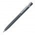 Шариковая ручка Pierre Cardin Easy. Корпус - алюминий, детали дизайна - сталь и хром. Цвет - серый.