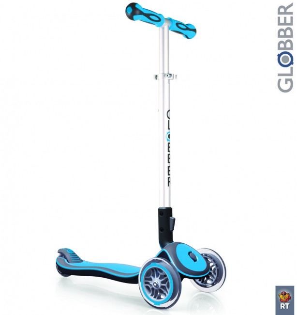 446-101 Самокат Globber Elite S My Free Fold up SKY Blue