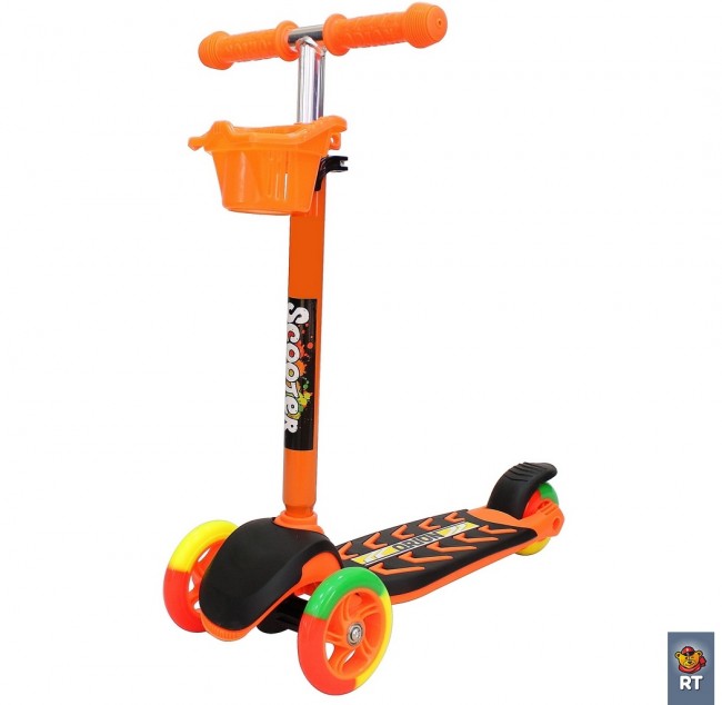 164в5 Самокат Midi Orion оранжевый