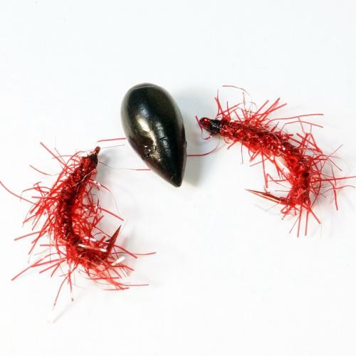 Приманка Балда №1, 4гр., (два крючка), ручной работы, кр. Hayabusa (1шт./уп.)