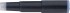 Картридж Cross для перьевой ручки, черный   (6шт)  ; блистер