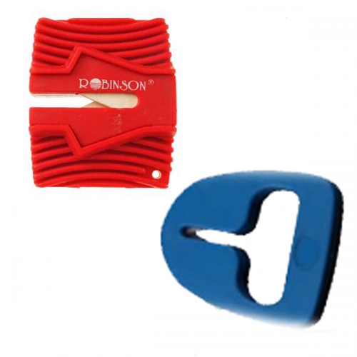 Точилка Robinson для заточки ножей, ножниц,   (блистер), цв. и форма в асс. Польша 89-RP-100