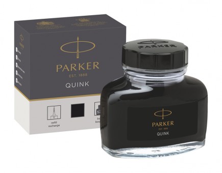 Флакон чернил Parker для перьевой ручки, чернила черного цвета Флакон чернил Parker для перьевой ручки, чернила черного цвета