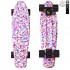 401G-R Скейтборд Y-Scoo Fishskateboard Print 22&quot; винил 56,6х15 с сумкой Rhombus