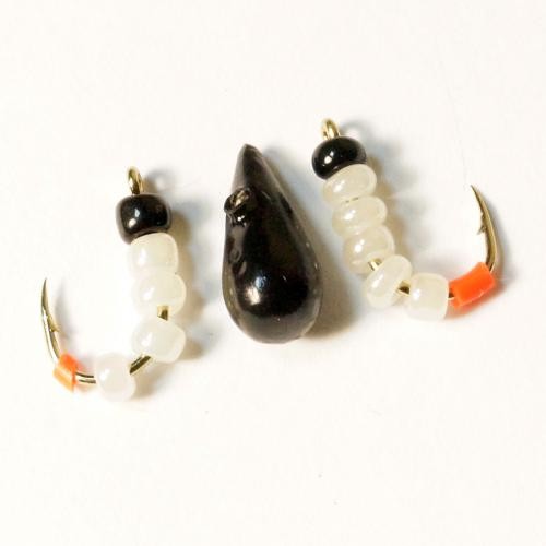 Приманка Балда №2, 2гр., (два крючка), ручной работы, кр. Hayabusa (1шт./уп.)