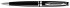 Шариковая ручка Waterman Expert Black CT. Корпус - лак, детали дизайна: палладиевое покрытие