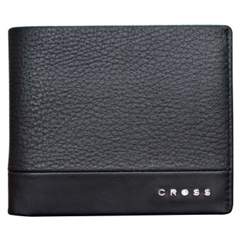 Кошелёк, Cross Nueva FV, кожа наппа, фактурная, чёрный, 11,5 х 1,5 х 9,5 см Кошелёк, Cross Nueva FV, кожа наппа, фактурная, чёрный, 11,5 х 1,5 х 9,5 см