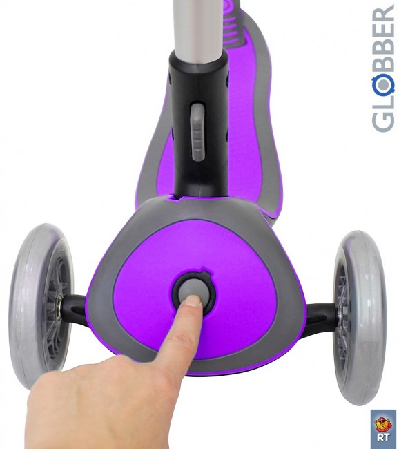 446-103 Самокат Globber Elite S My Free Fold up Purple