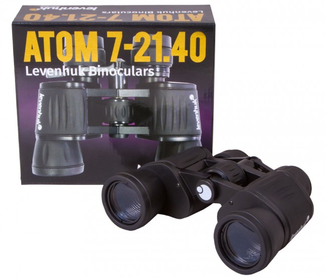 Бинокль Levenhuk Atom 7–21x40 Бинокль Levenhuk Atom 7–21x40