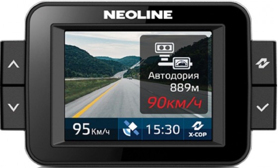 Видеорегистратор с радар-детектором Neoline X-COP 9000C GPS черный Видеорегистратор с радар-детектором Neoline X-COP 9000C GPS черный