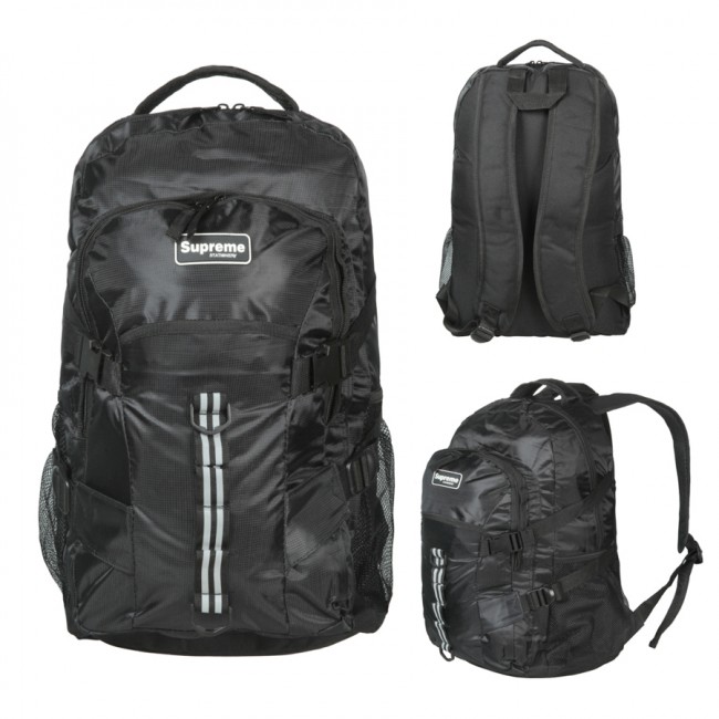 Рюкзак Supreme 25л -  спортивный   (городской) -  В45*Ш30*Г16 -  цвет черный. (Tman-2)