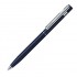 Шариковая ручка Pierre Cardin Easy. Корпус -алюмин, детали дизайна - сталь и хром. Цвет -темно-синий
