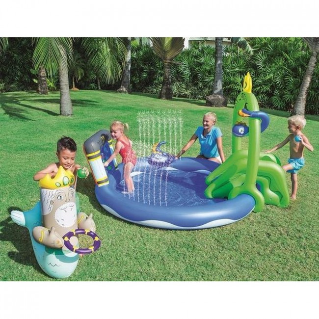 Игровой центр-бассейн с игрушками и шариками 231х193х150см Игровой центр-бассейн с игрушками и шариками 231х193х150см