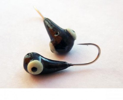 Мормышка литая Головастик 1гр., набор №11, кр. Hayabusa (25шт./уп.)