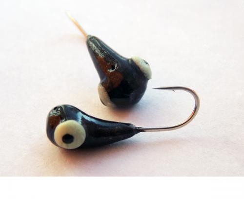 Мормышка литая Головастик 1гр., набор №11, кр. Hayabusa (25шт./уп.)