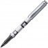 Ручка-роллер со сменным картриджем Pierre Cardin Soho, цвет - серебристый. Упаковка S.