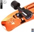 402H-O Скейтборд Y-Scoo Big Fishskateboard metallic 27&quot; винил 68,6х19 с сумкой Orange/black