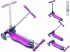 446-110 Самокат Globber Elite S My Free Fold up Rhodamine розовый