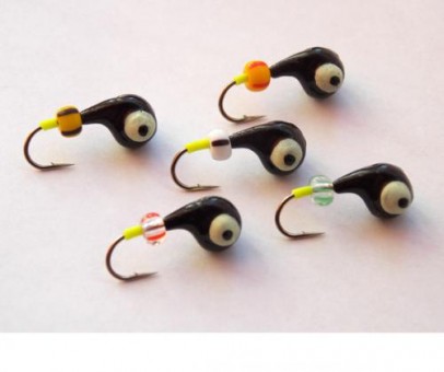 Мормышка литая Головастик 2гр., набор №10, кр. Hayabusa (25шт./уп.)