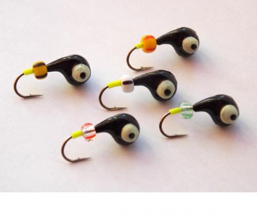 Мормышка литая Головастик 2гр., набор №10, кр. Hayabusa (25шт./уп.)