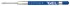 Стержень гелевый для шариковой ручки, 0.7 мм, синий (упакованы по 1 шт в блистер)
