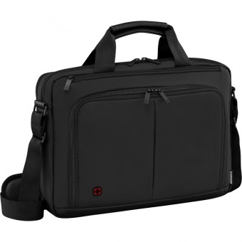 Портфель для ноутбука 14' Wenger черного цвета, нейлон / ПВХ - 39 x 8 x 25 см - 5 л Портфель для ноутбука 14' Wenger черного цвета, нейлон / ПВХ - 39 x 8 x 25 см - 5 л