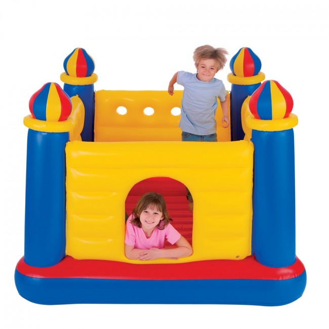Игровой центр-батут Крепость 175х175х135см, 3-6 лет Игровой центр-батут Крепость 175х175х135см, 3-6 лет