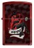 Зажигалка Zippo Дьяволица, с покрытием Candy Apple Red™, латунь/сталь, красная, 36x12x56 мм